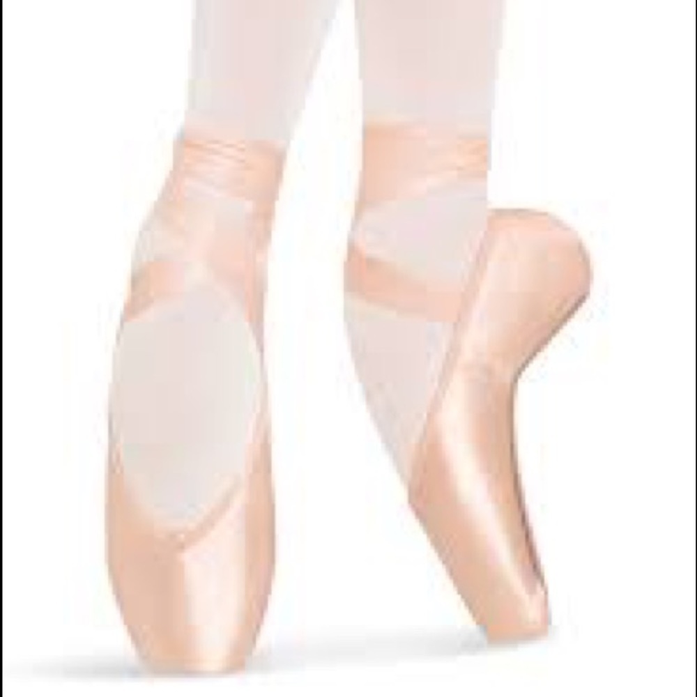Capezio® Aria Ballet Pointe Shoes Sz 6 1/2
